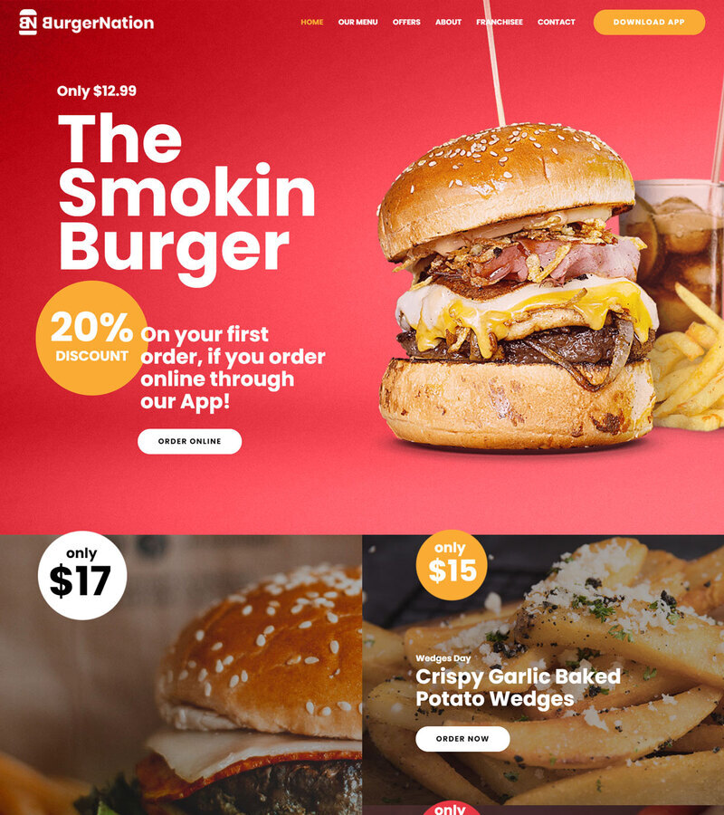 The Smokin' Burger & E-Commerce